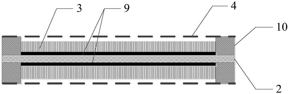 Symmetrical type carbon nanotube cathode ionization gauge