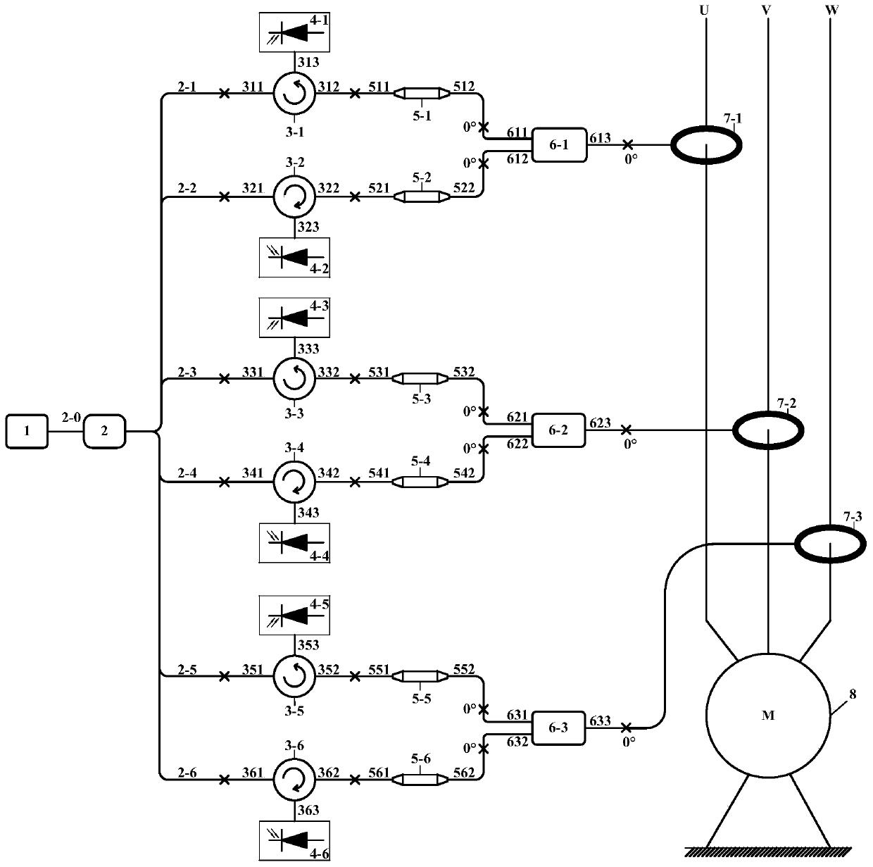 A heavy-duty scraper conveyor overload on-line monitoring device and on-line monitoring method