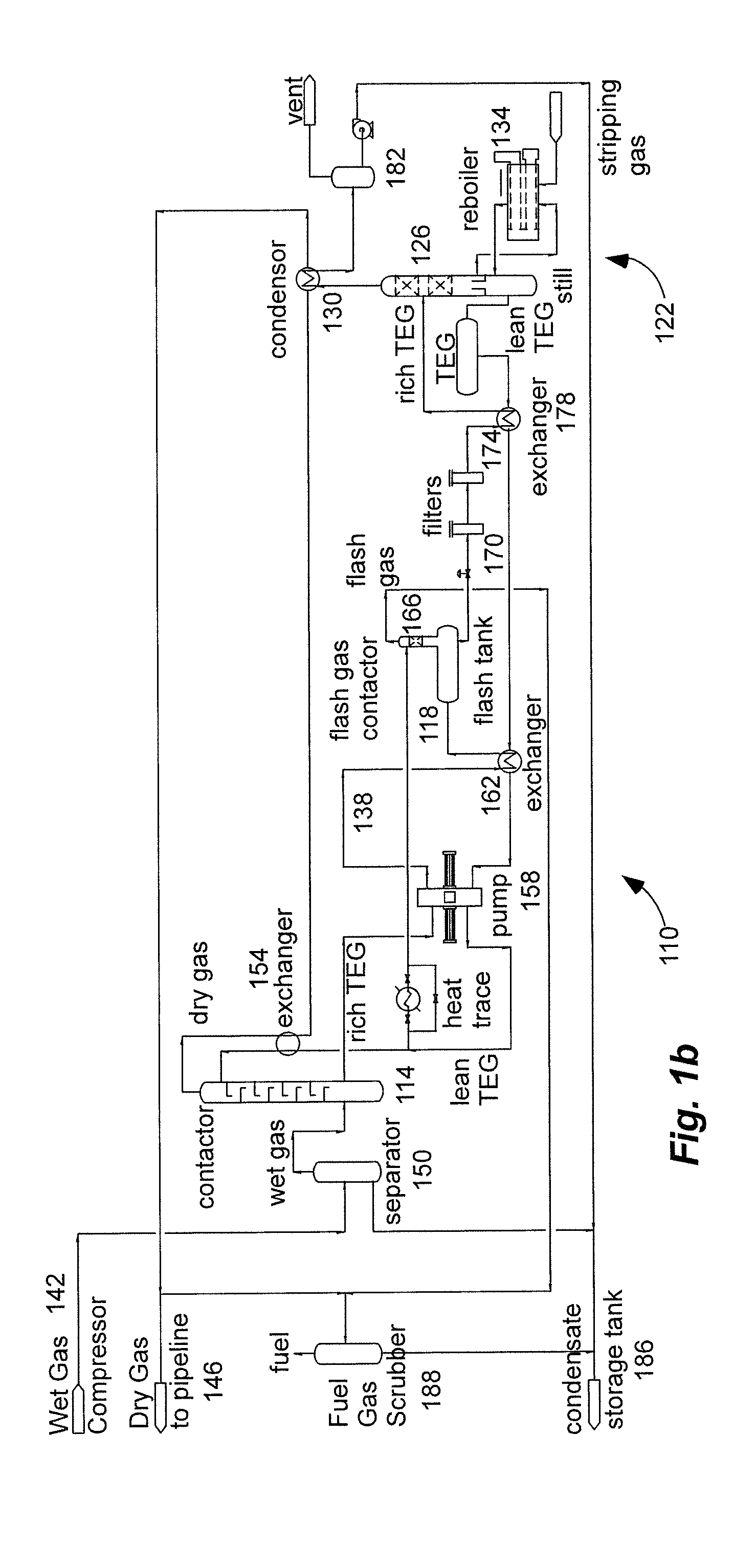 System and method for natural gas dehydration