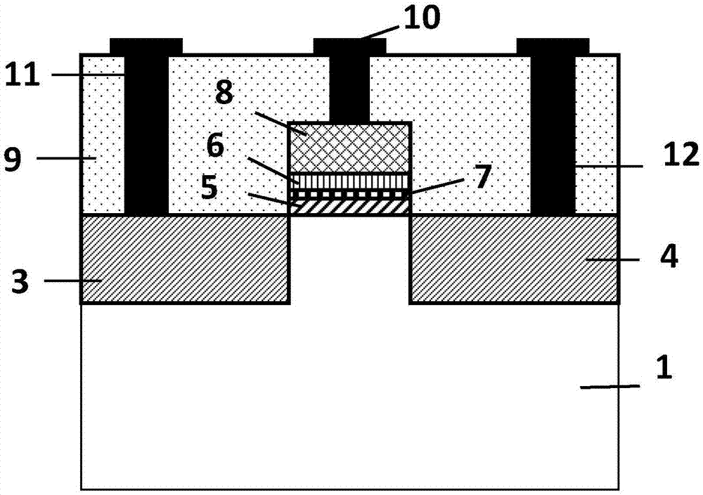 Negatron compression rate-ultra-steep sub-threshold slope field effect transistor and preparation method thereof