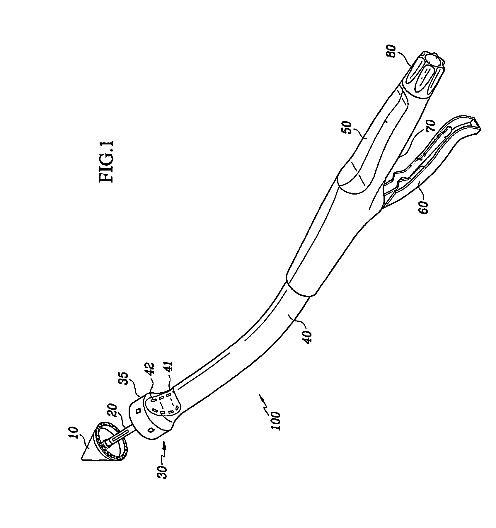 Circular surgical stapler with a detachable anvil