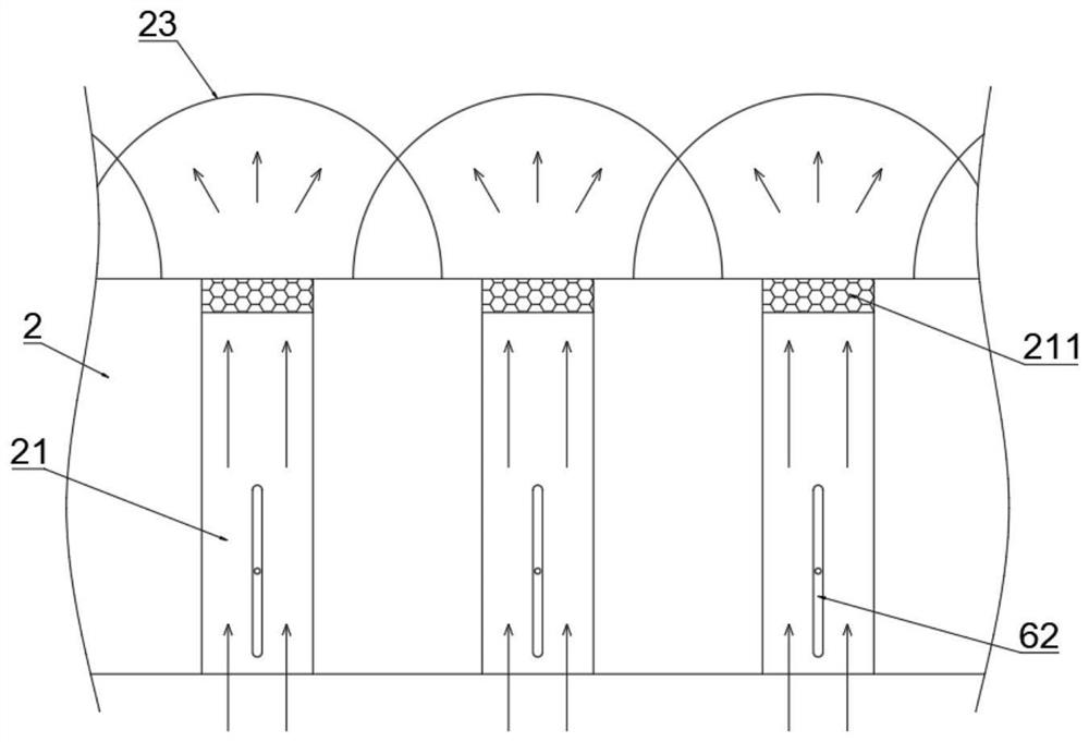 A kind of air flotation type tea drying method