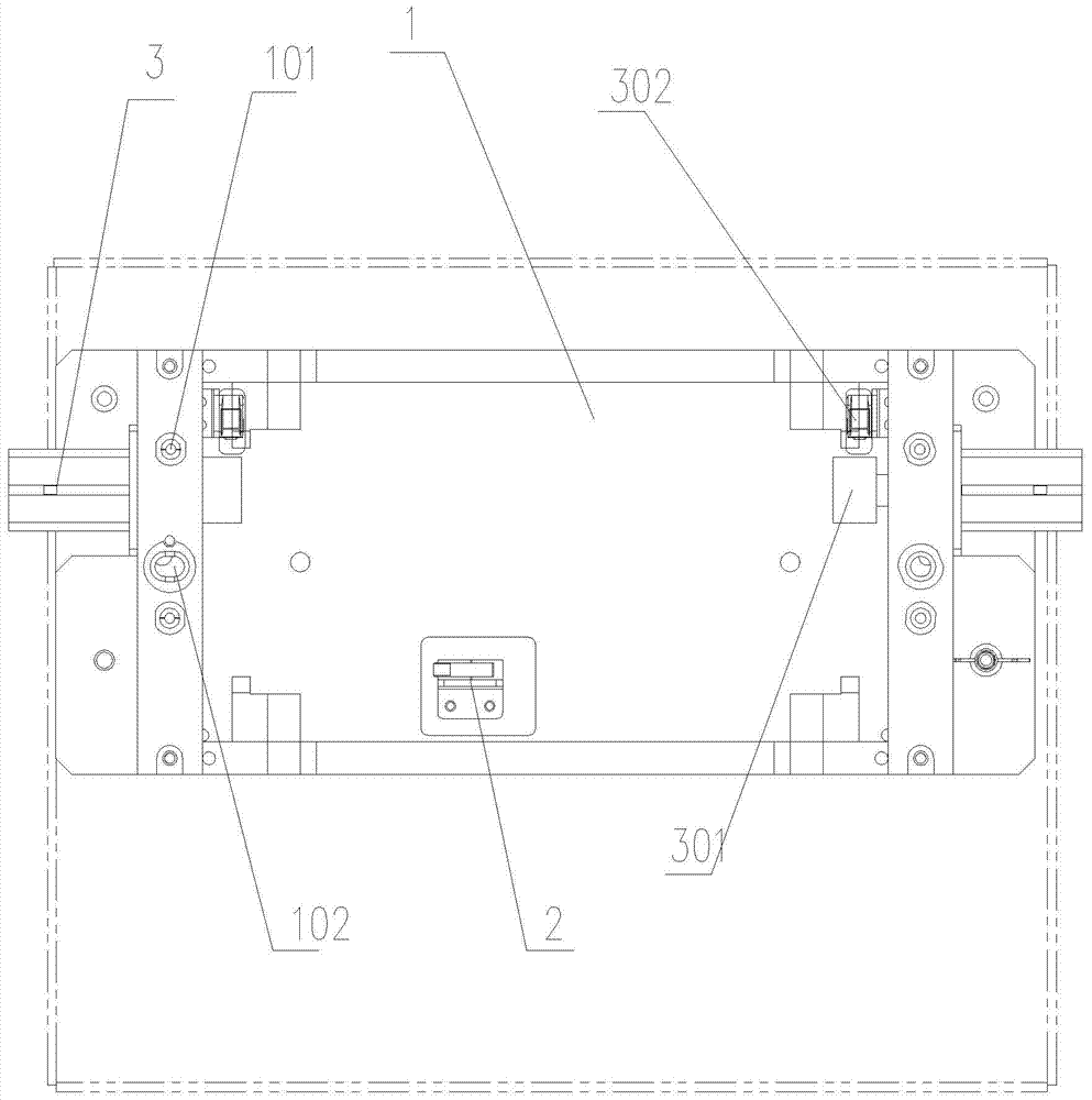 A movement assembly accuracy detection jig and detection method thereof