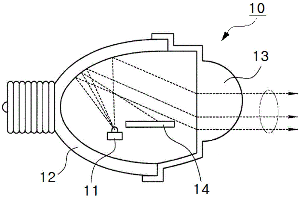 Multi-array LED chip for embodying cut-off line and head lamp having the same
