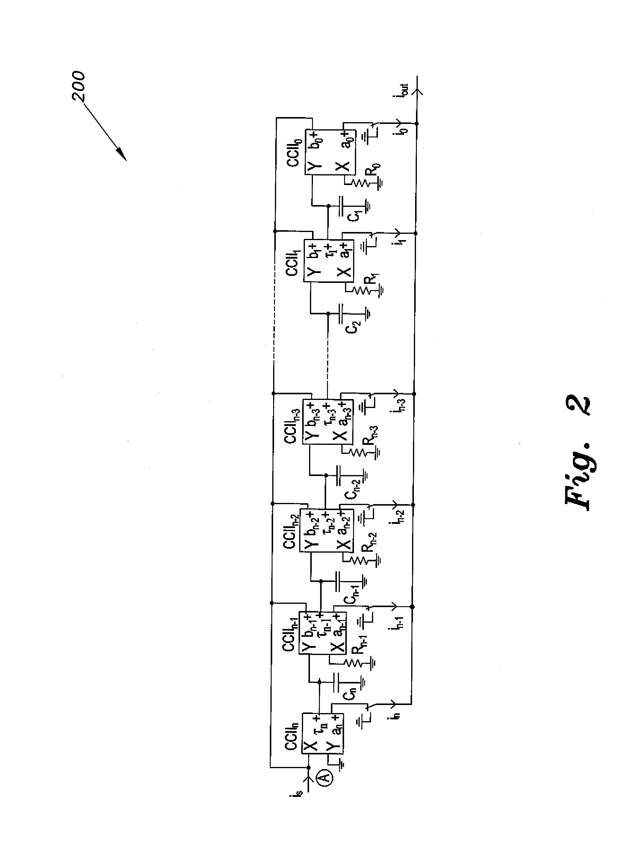 Reconfigurable nth-order filter