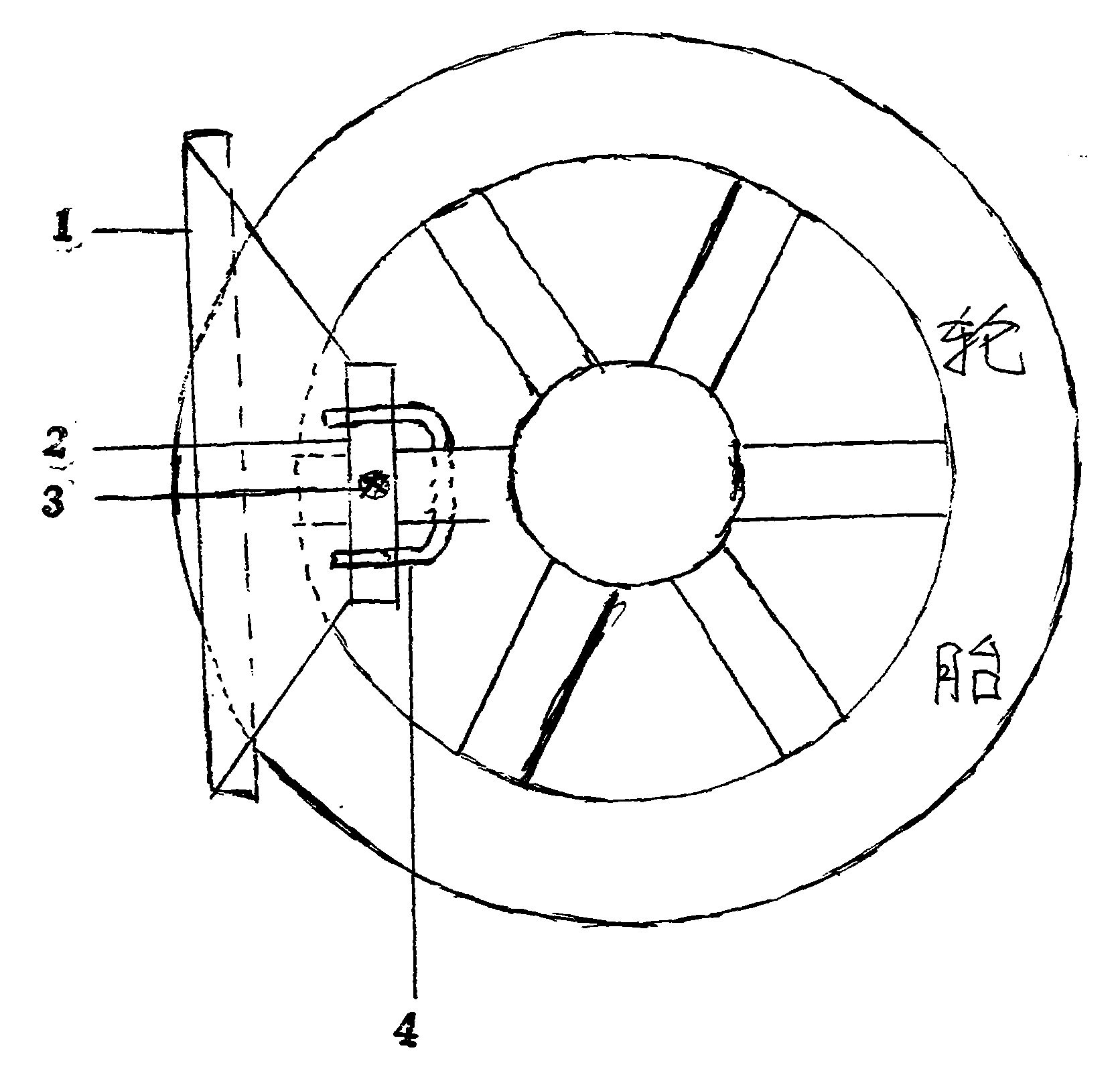 Anti-theft driving limit device for motor vehicle