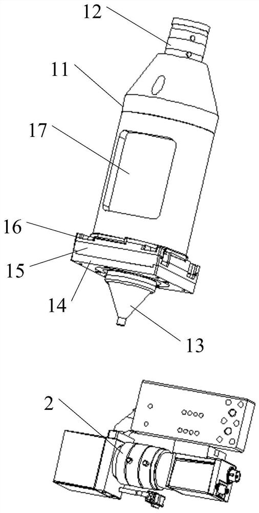 Camera optical axis correction device and method for multiple optical components