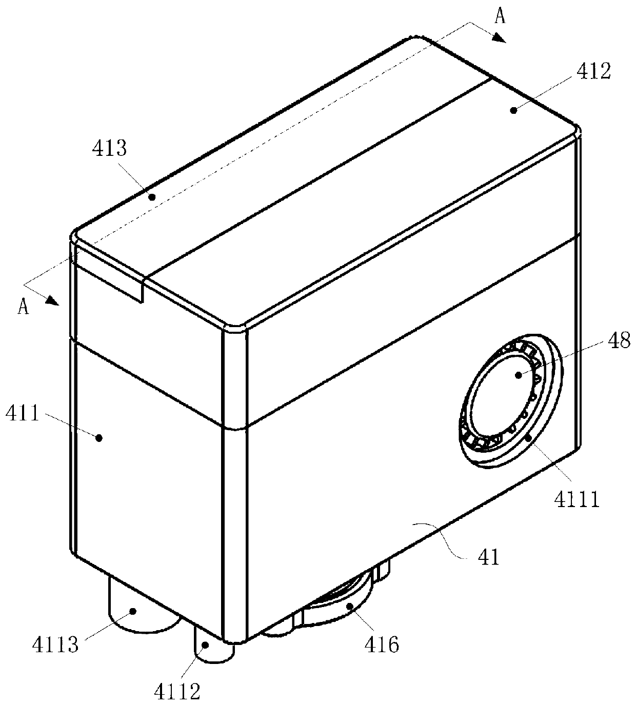 Atomization generator and clothes treatment equipment comprising same