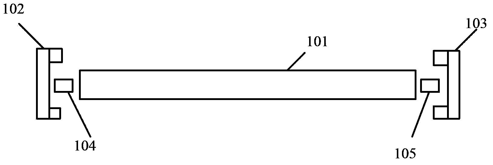 Electronic device with a function of double-side touch