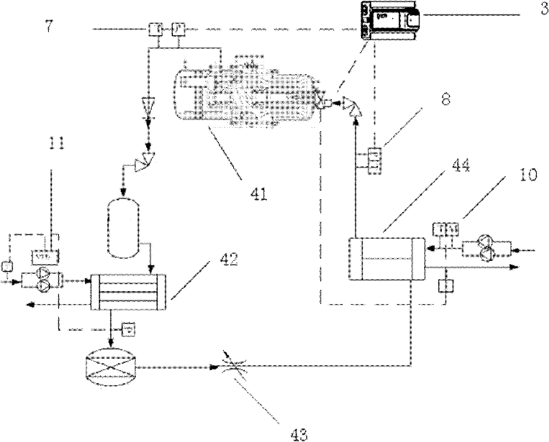 Energy efficiency controlling method for refrigerating system