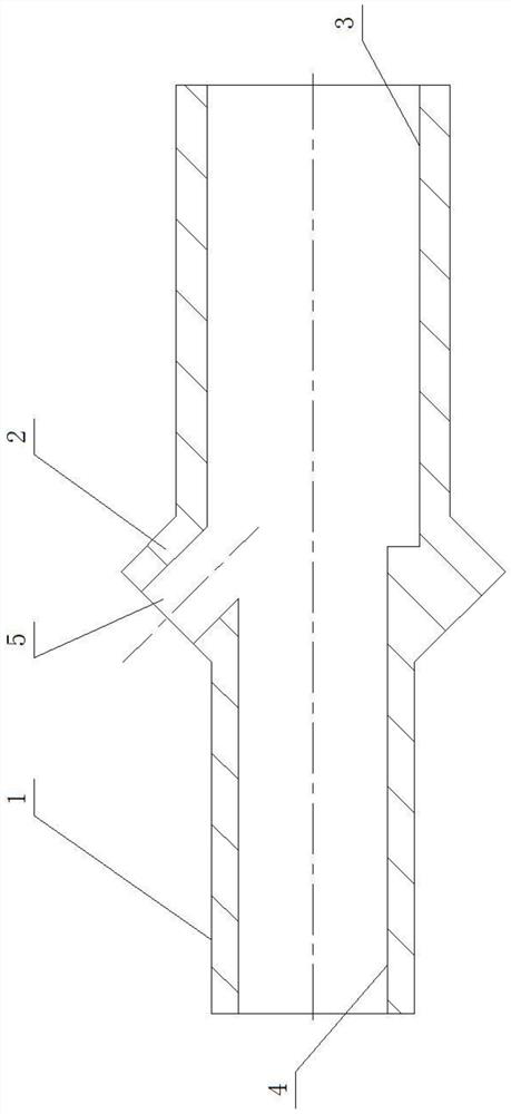 Conversion insert for abdominal drainage tube