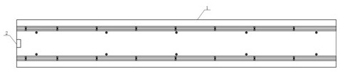 Tray capable of calculating center of gravity and carrying out loading distribution