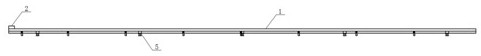 Tray capable of calculating center of gravity and carrying out loading distribution