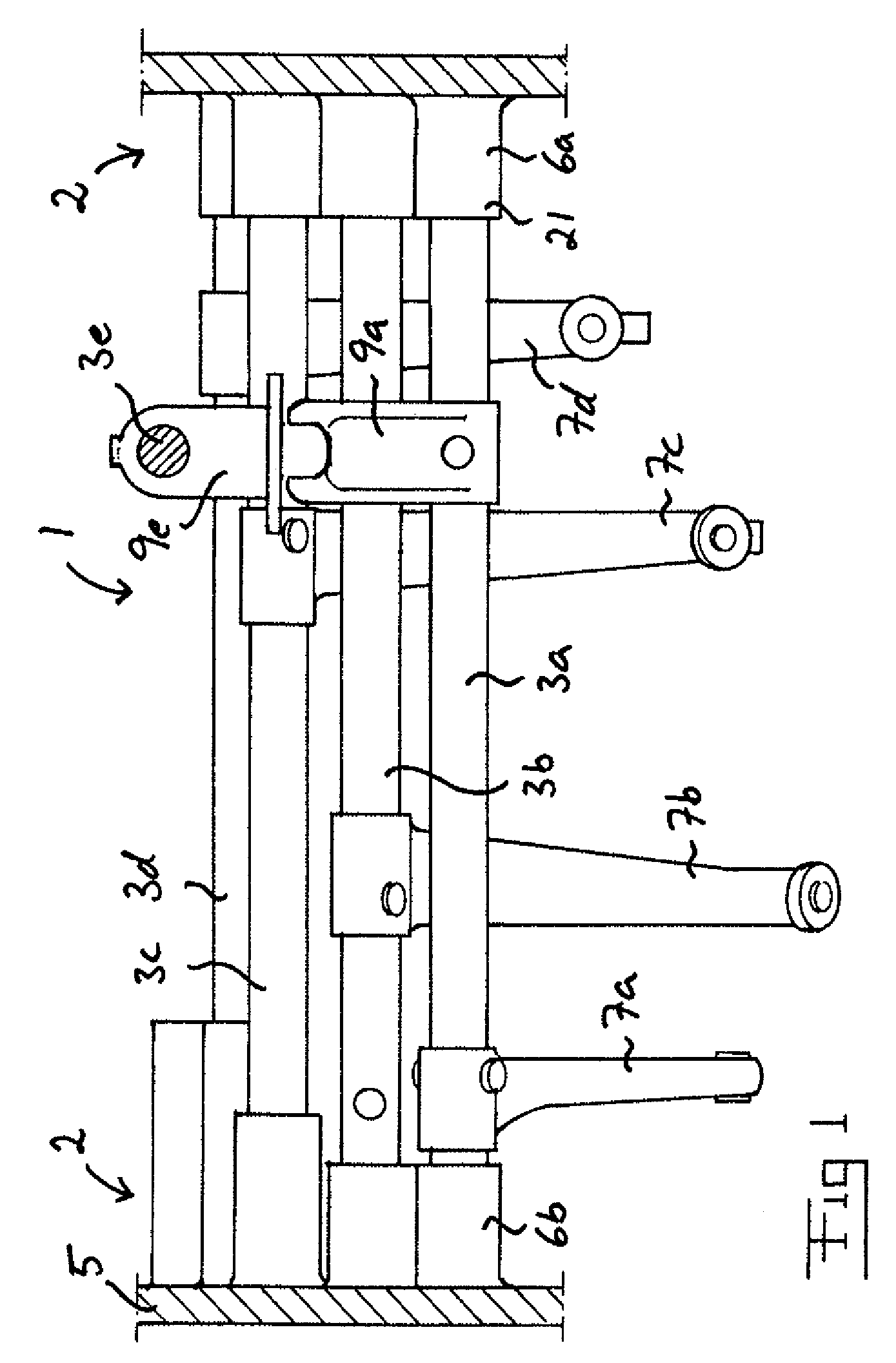 Control arrangement and gearbox