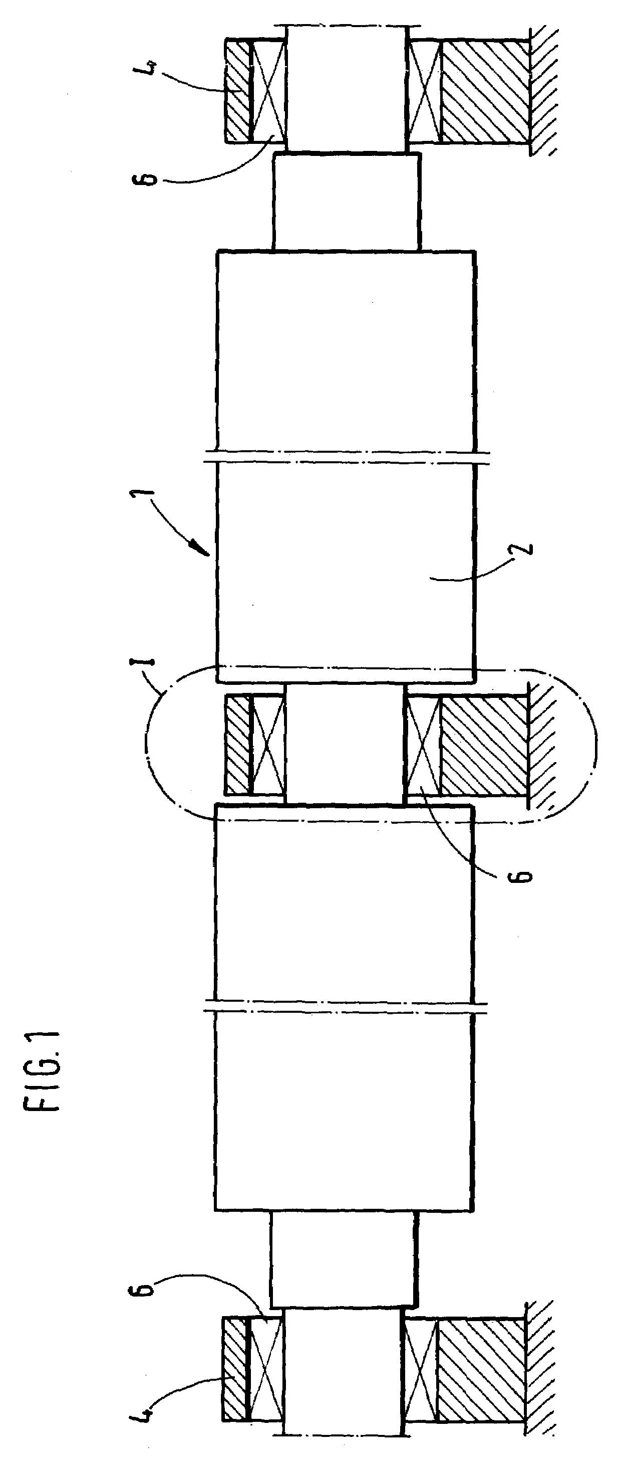 Guide roller assembly for a continuous casting plant