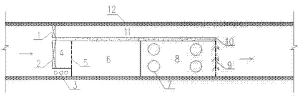 On-site purification system for urban black and smelly inland rivers