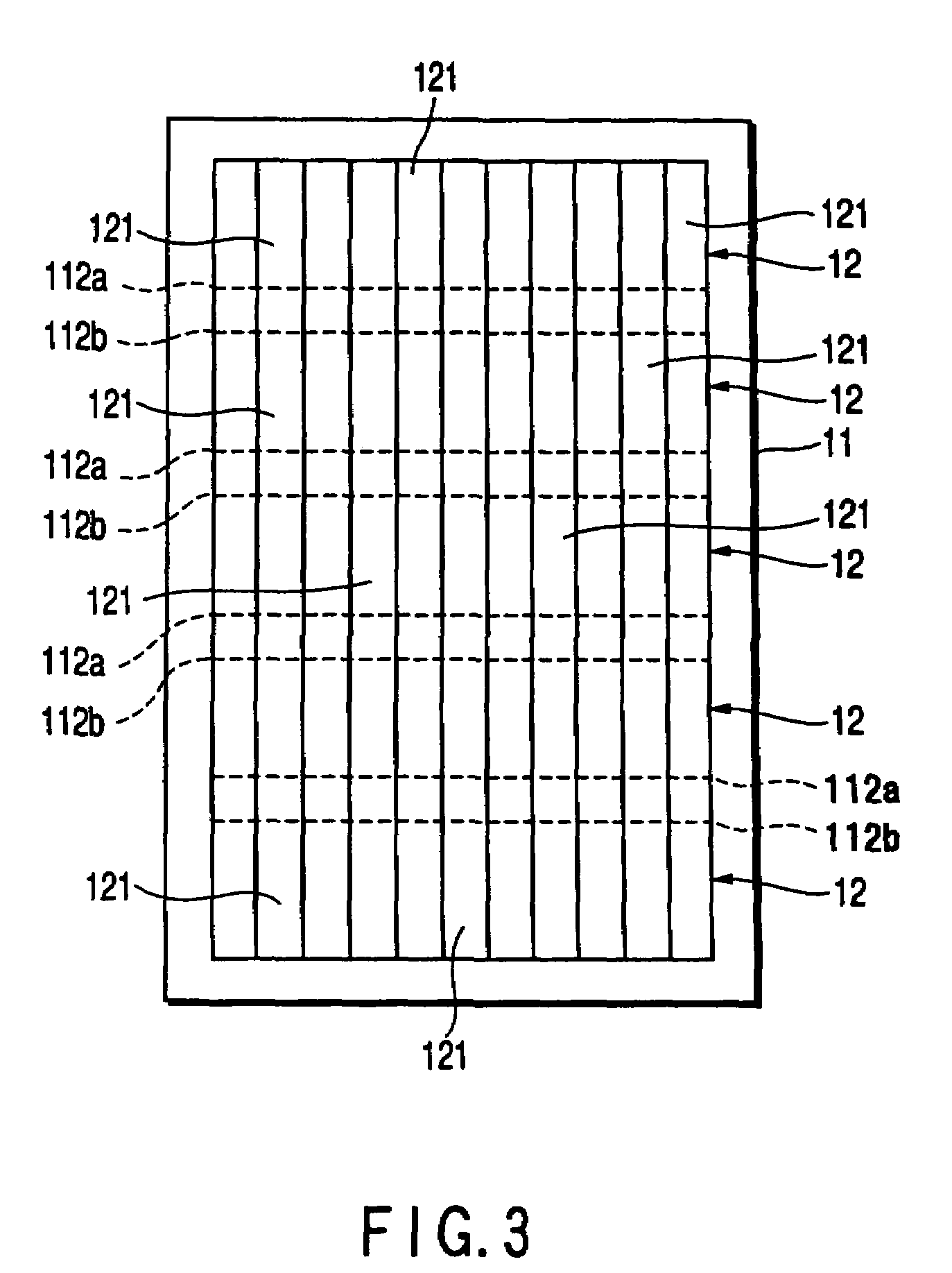 Thin-film solar cell module of see-through type