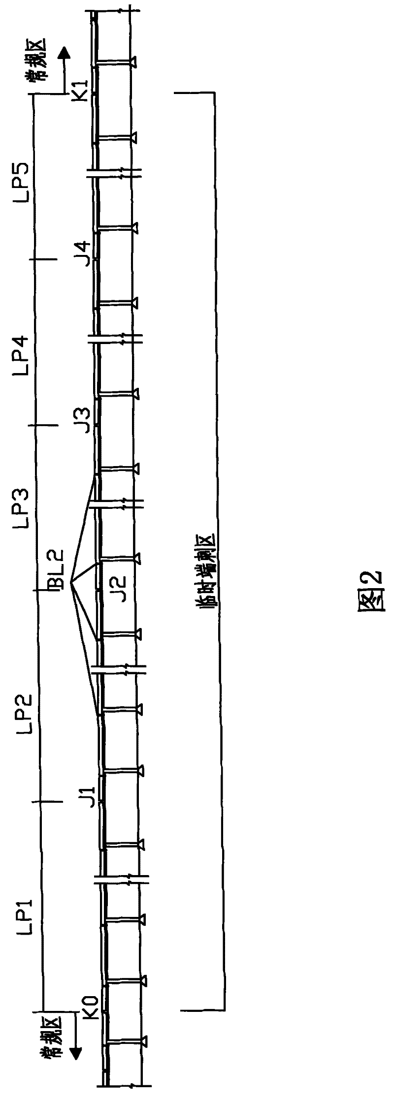 Unballasted track bed plate construction method
