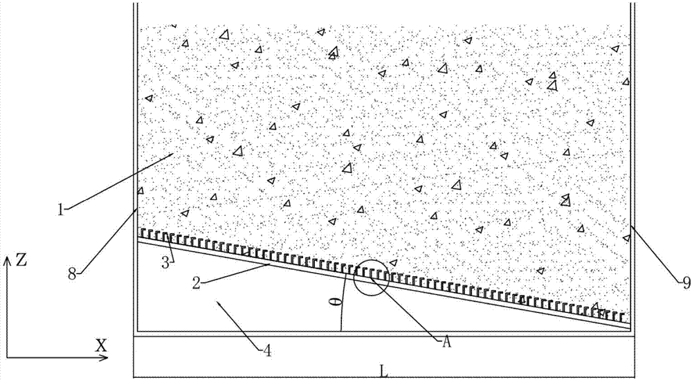 Sheet and ladder type air distribution device for circulating fluidized bed boiler