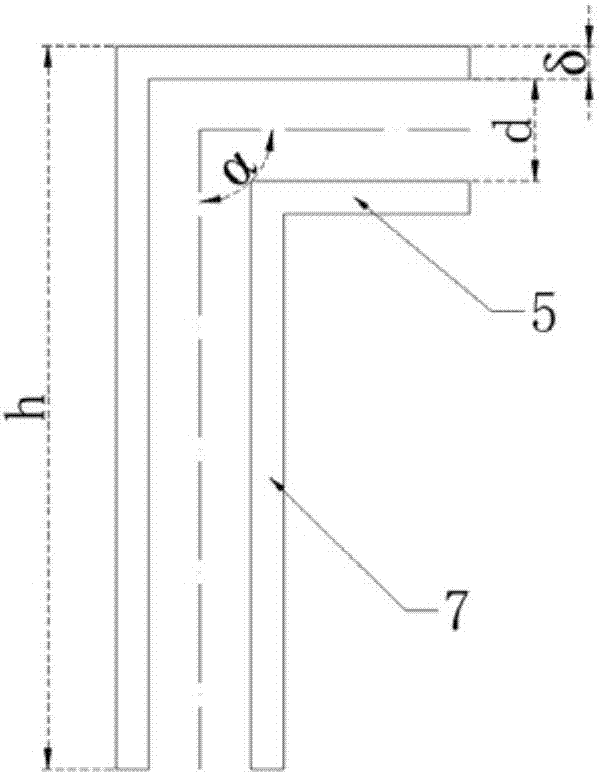 Sheet and ladder type air distribution device for circulating fluidized bed boiler