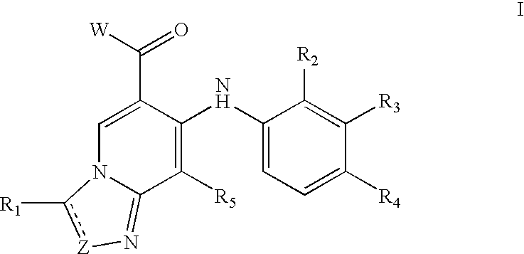 Imidazopyridines and triazolopyridines