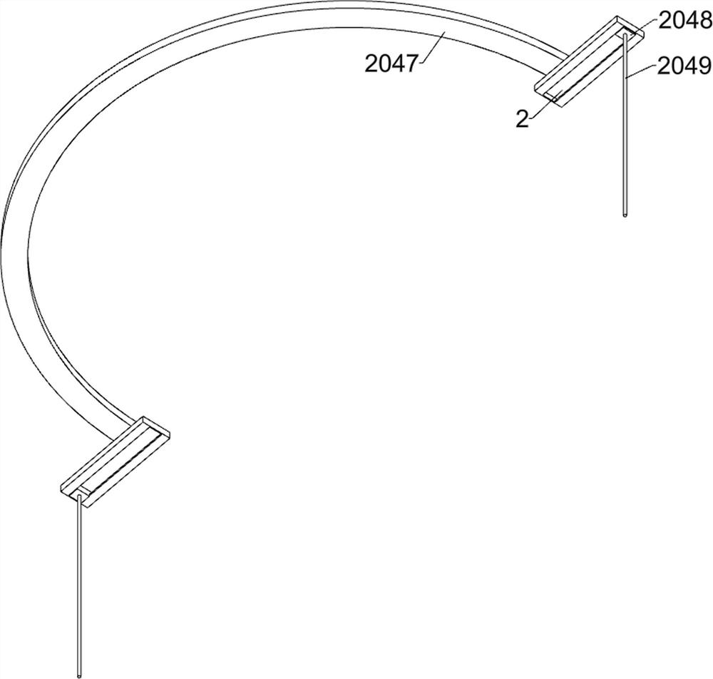 Crimping hole glue injection accelerating and cleaning device for PCBA board with signal interference prevention function