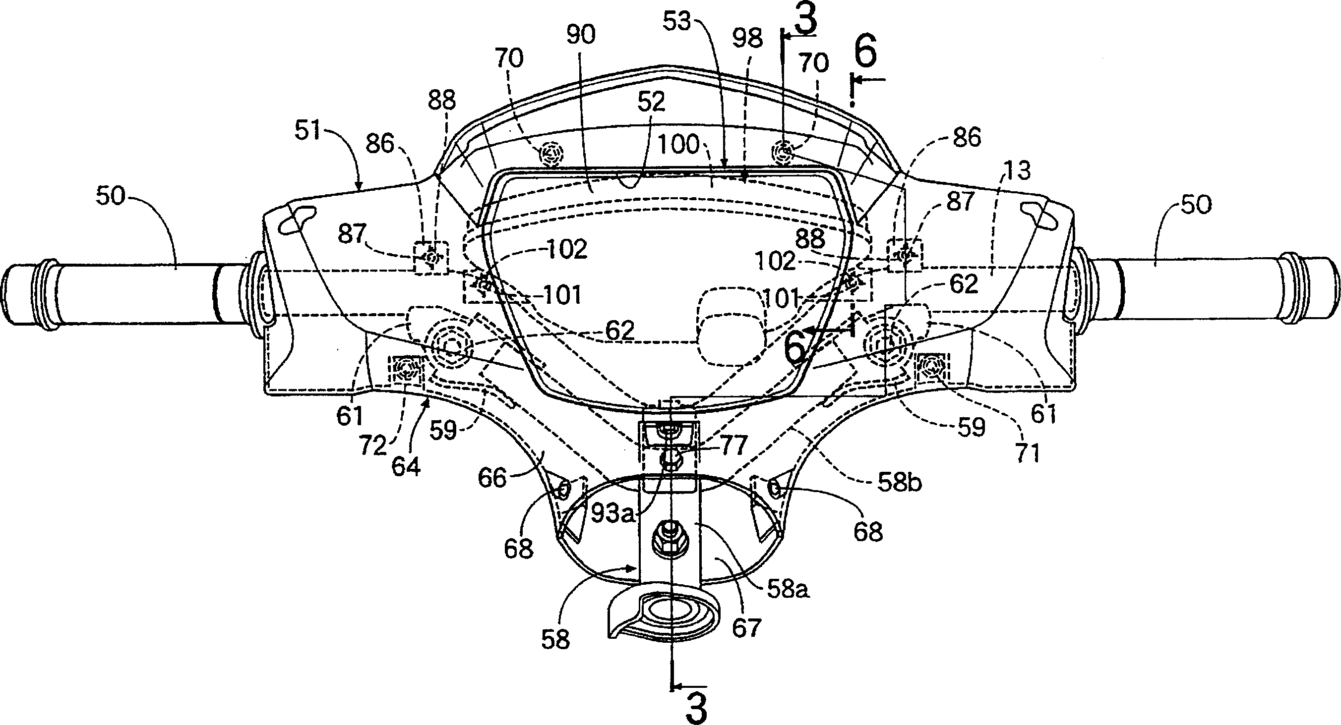 Handle cover apparatus for a motorcycle