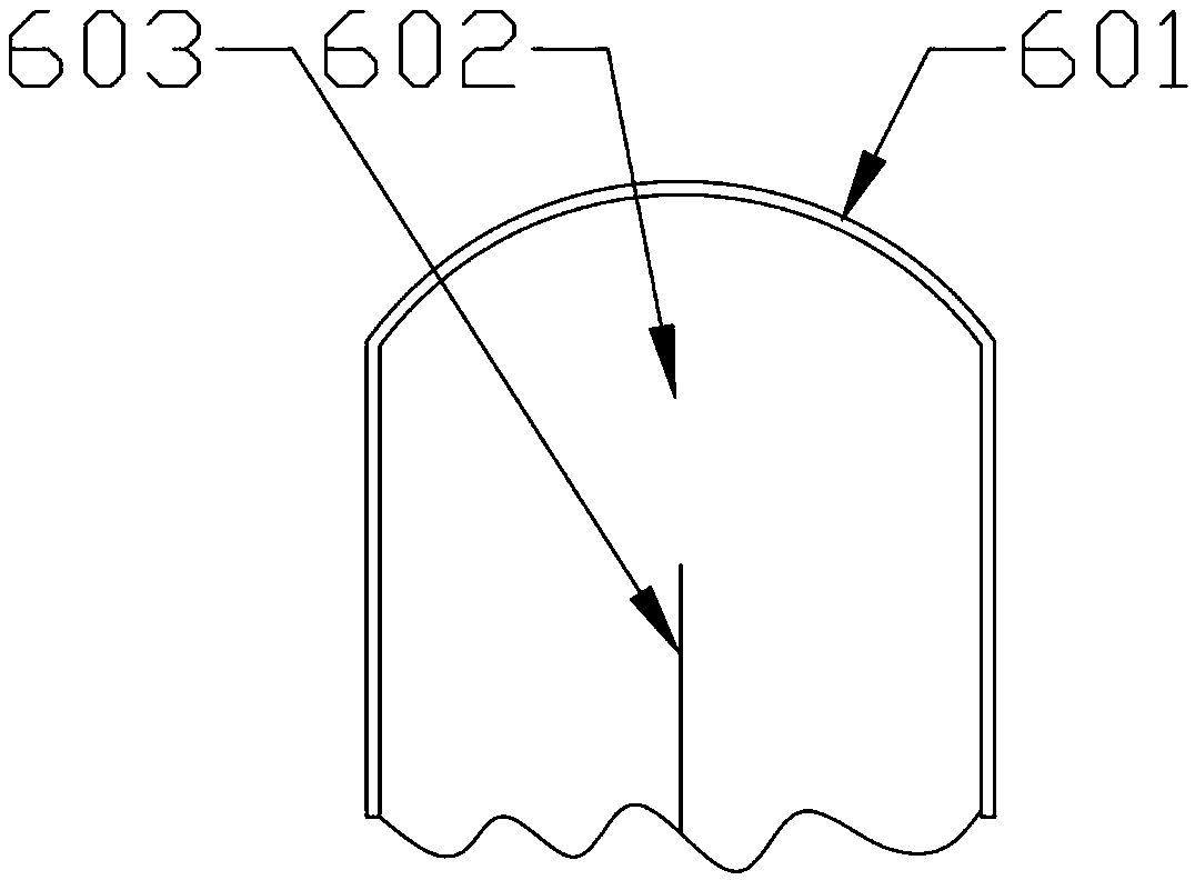 Aluminum profile cutting device