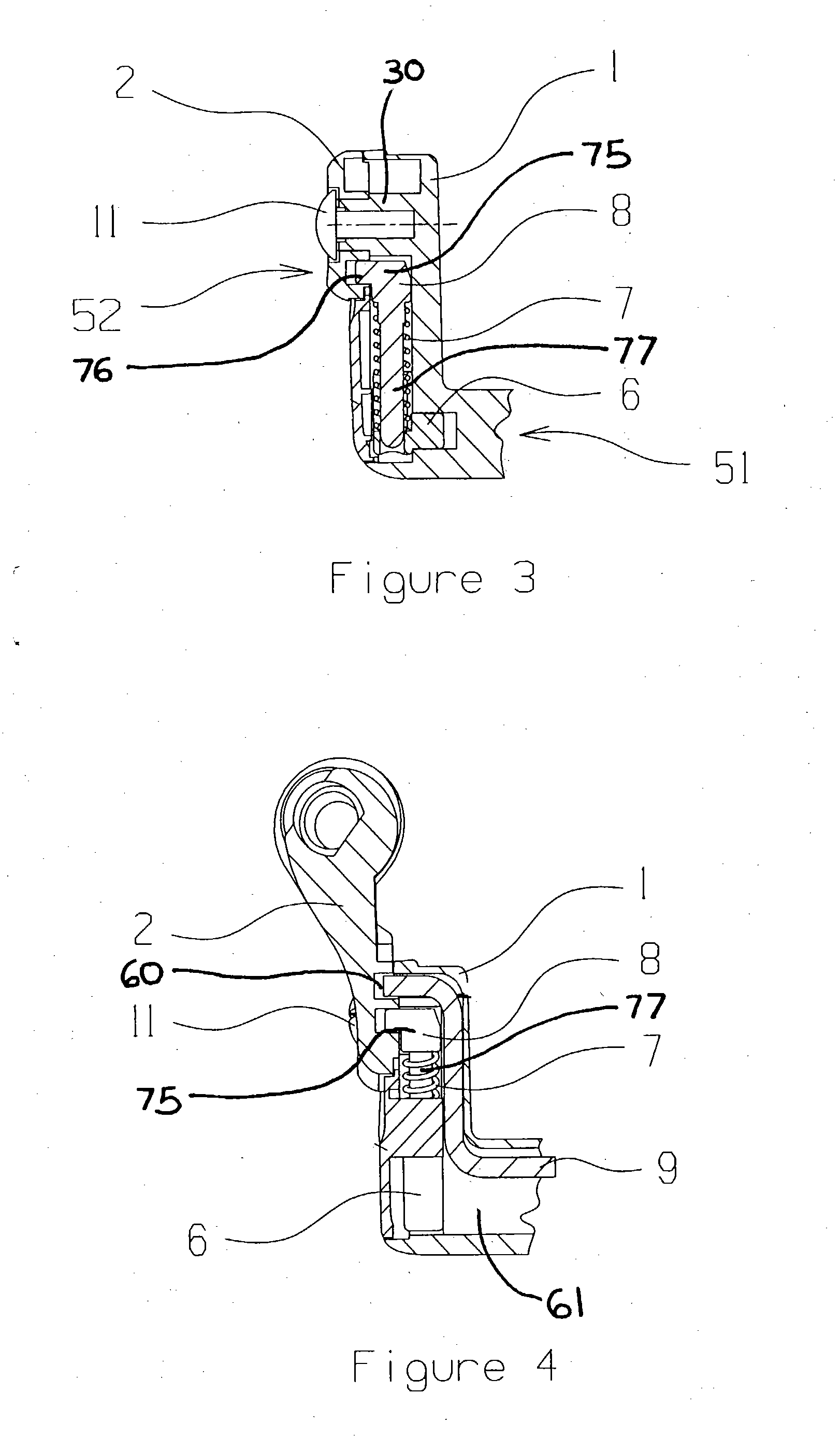 Trip mechanism for fishing reel