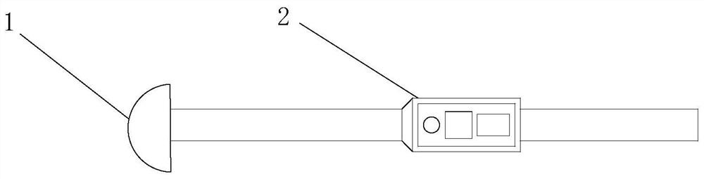 Measuring method, measuring device, storage medium and processor for acetabular reaming parameters