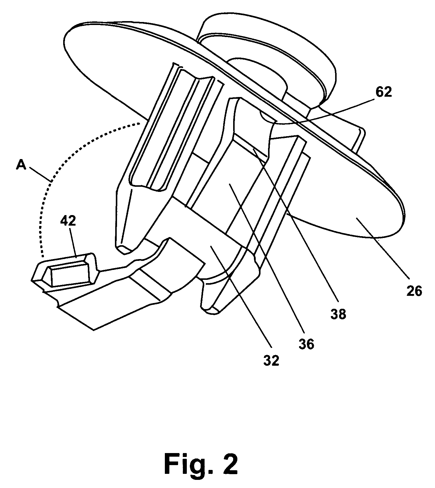 Self centering sill plate retainer with opposing wings