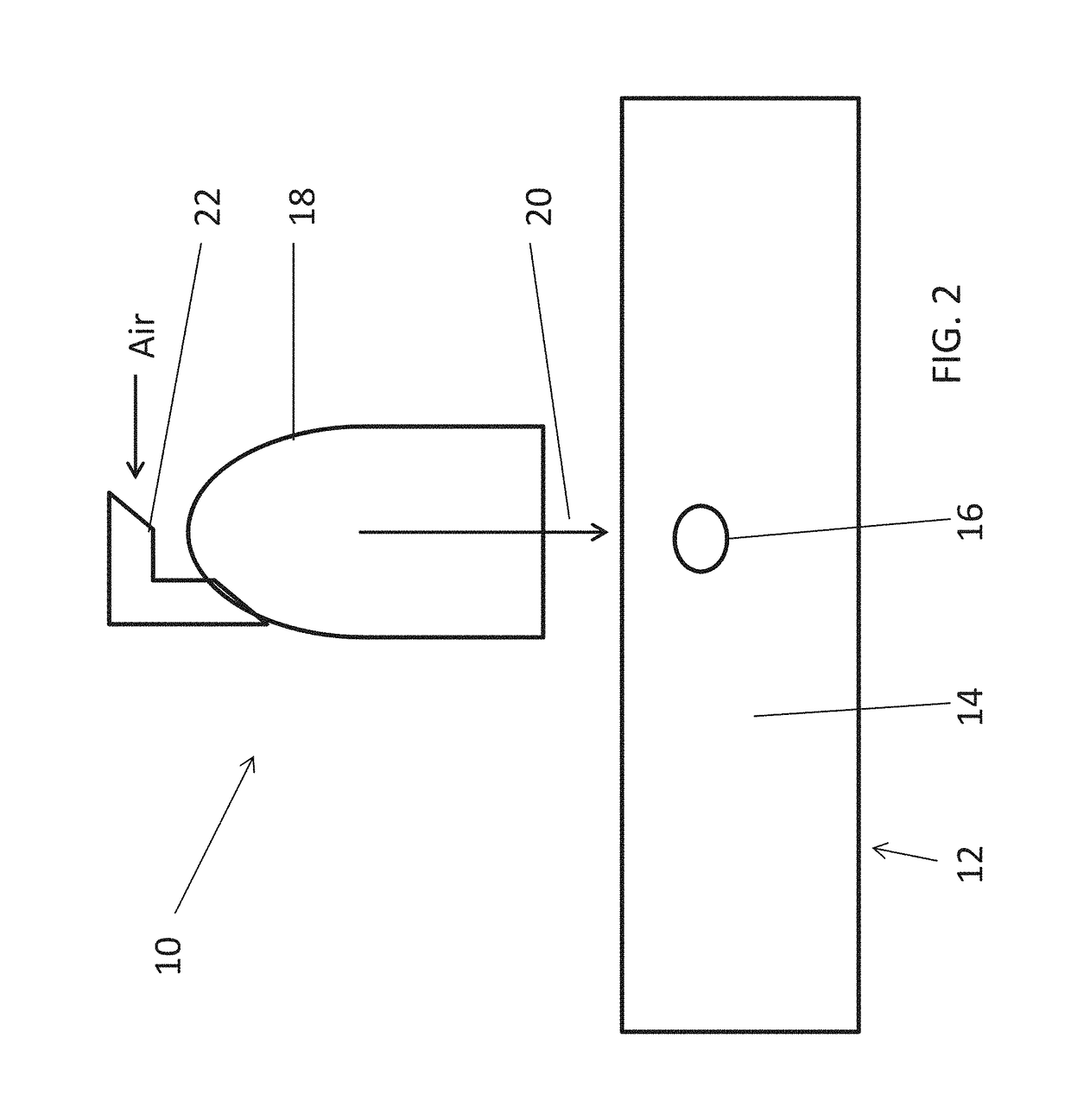 Inflator device and method for inflatable packaging