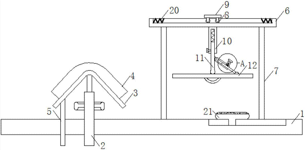 Knee part digital image positioning instrument with light-shielding plate