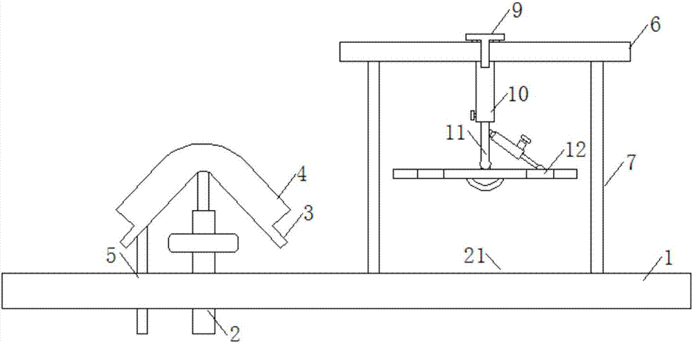 Knee part digital image positioning instrument with light-shielding plate