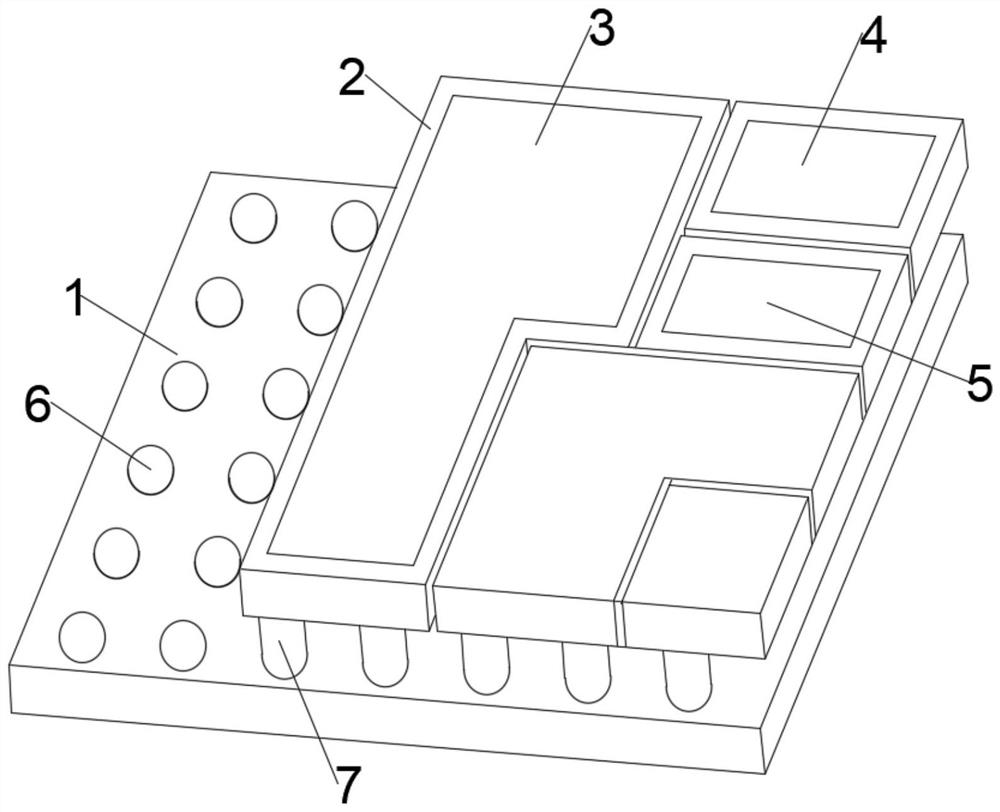 An intelligent integrated module of a medical bracelet and its processing method