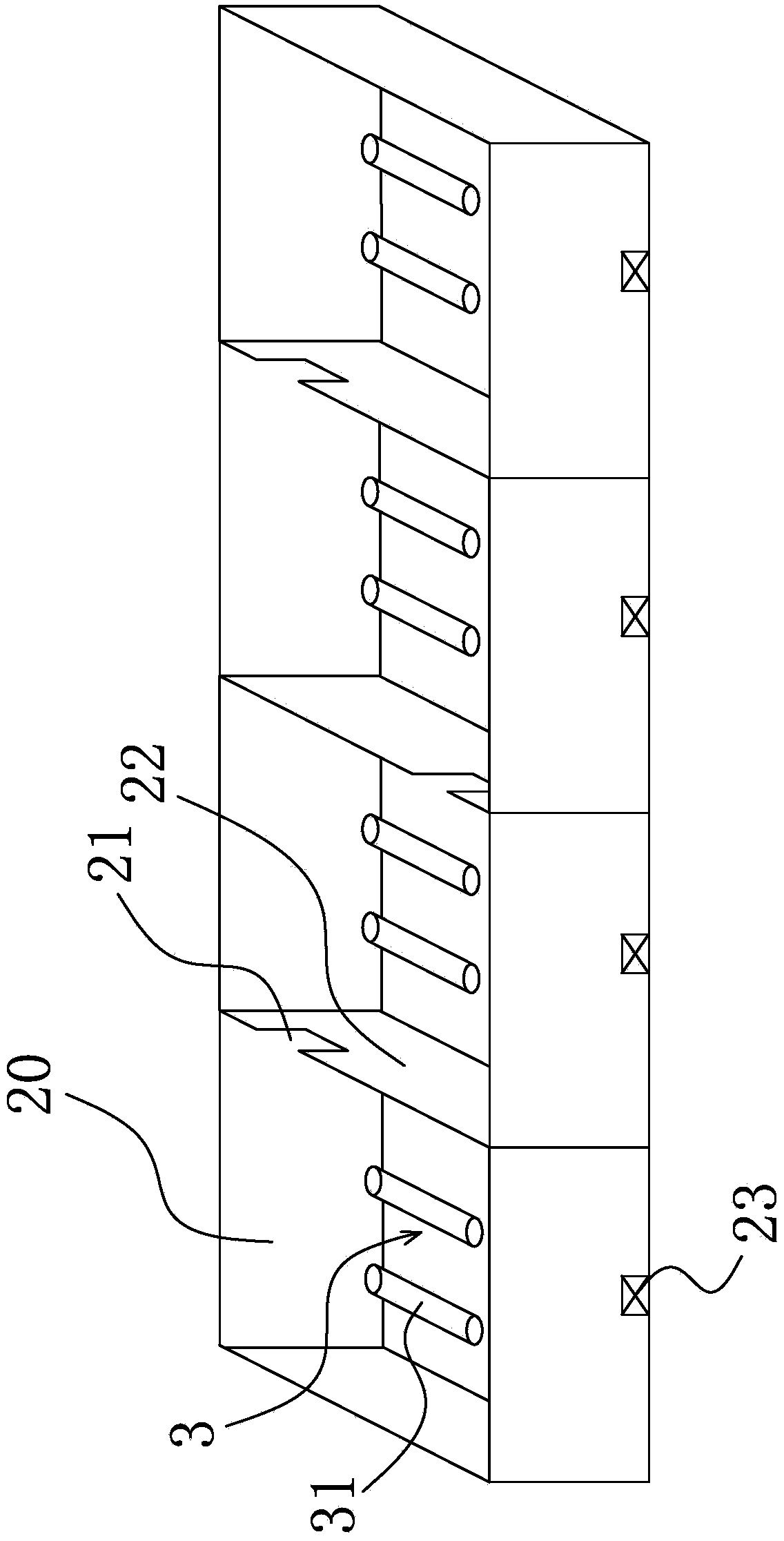 High-pressure-water mica crusher