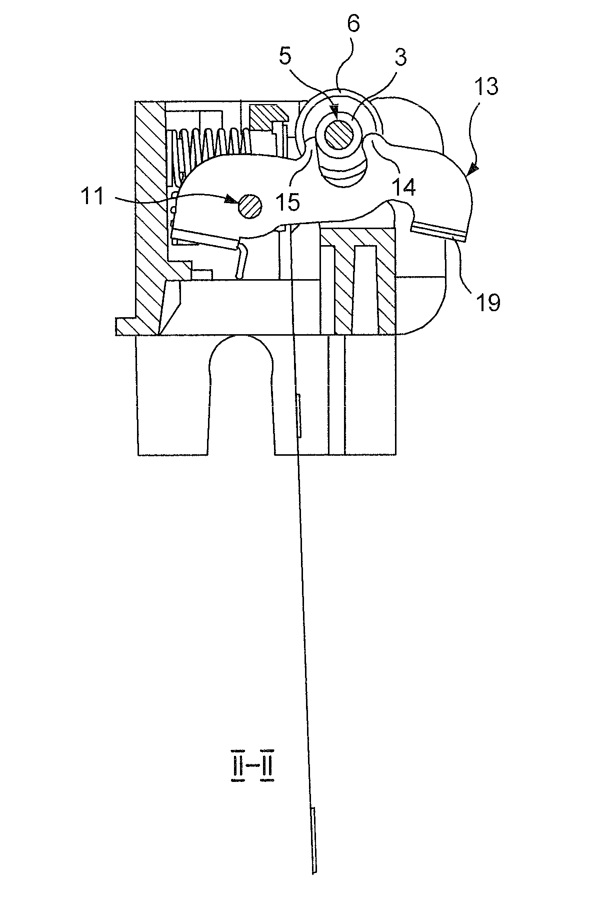 Printing roll release mechanism