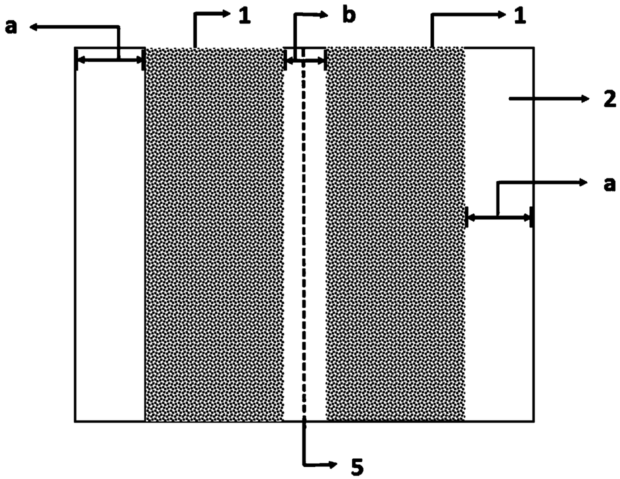 A lithium ion battery have a high safety electrode sheet and a method for manufacturing that same