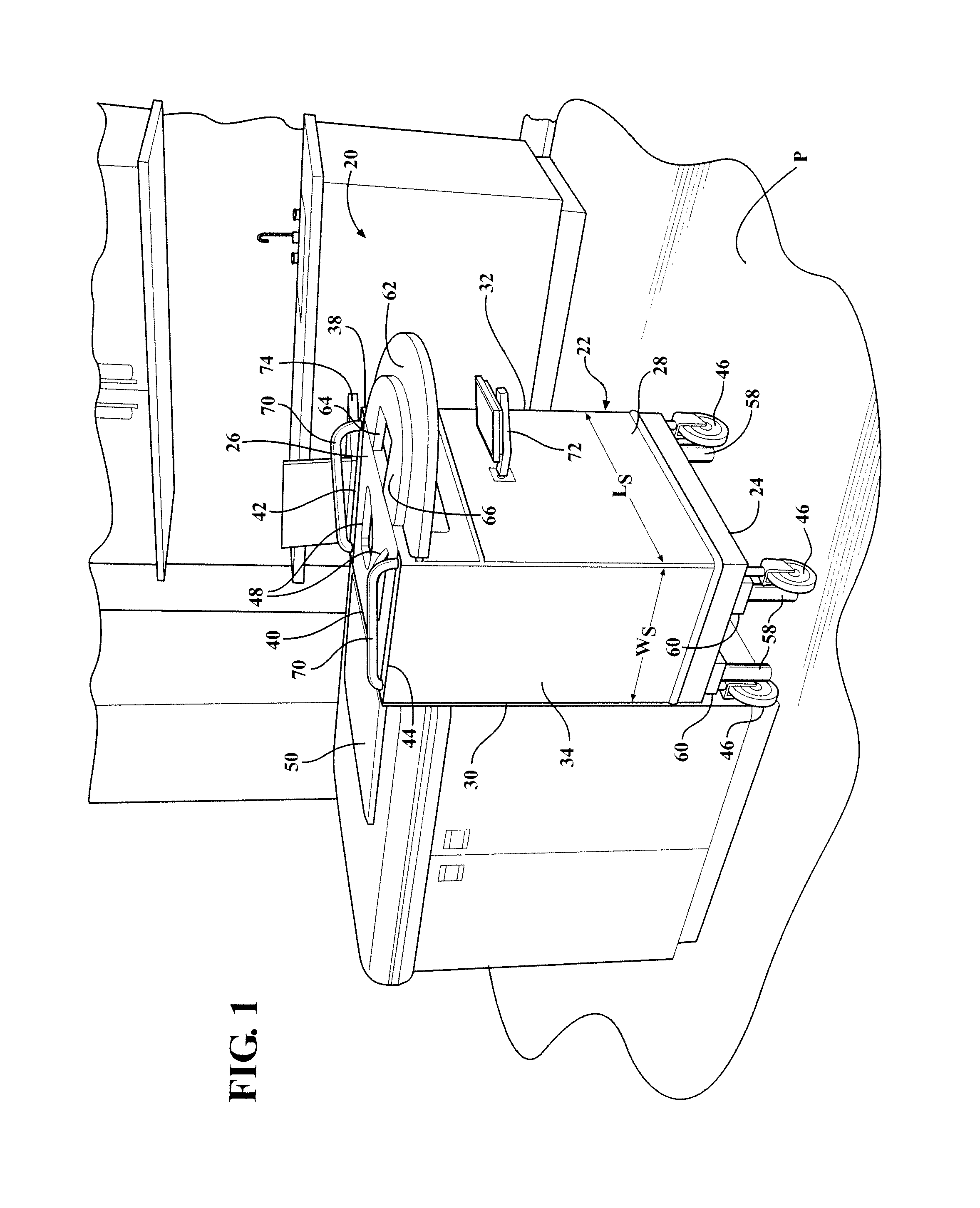 Mobile diagnostic assembly