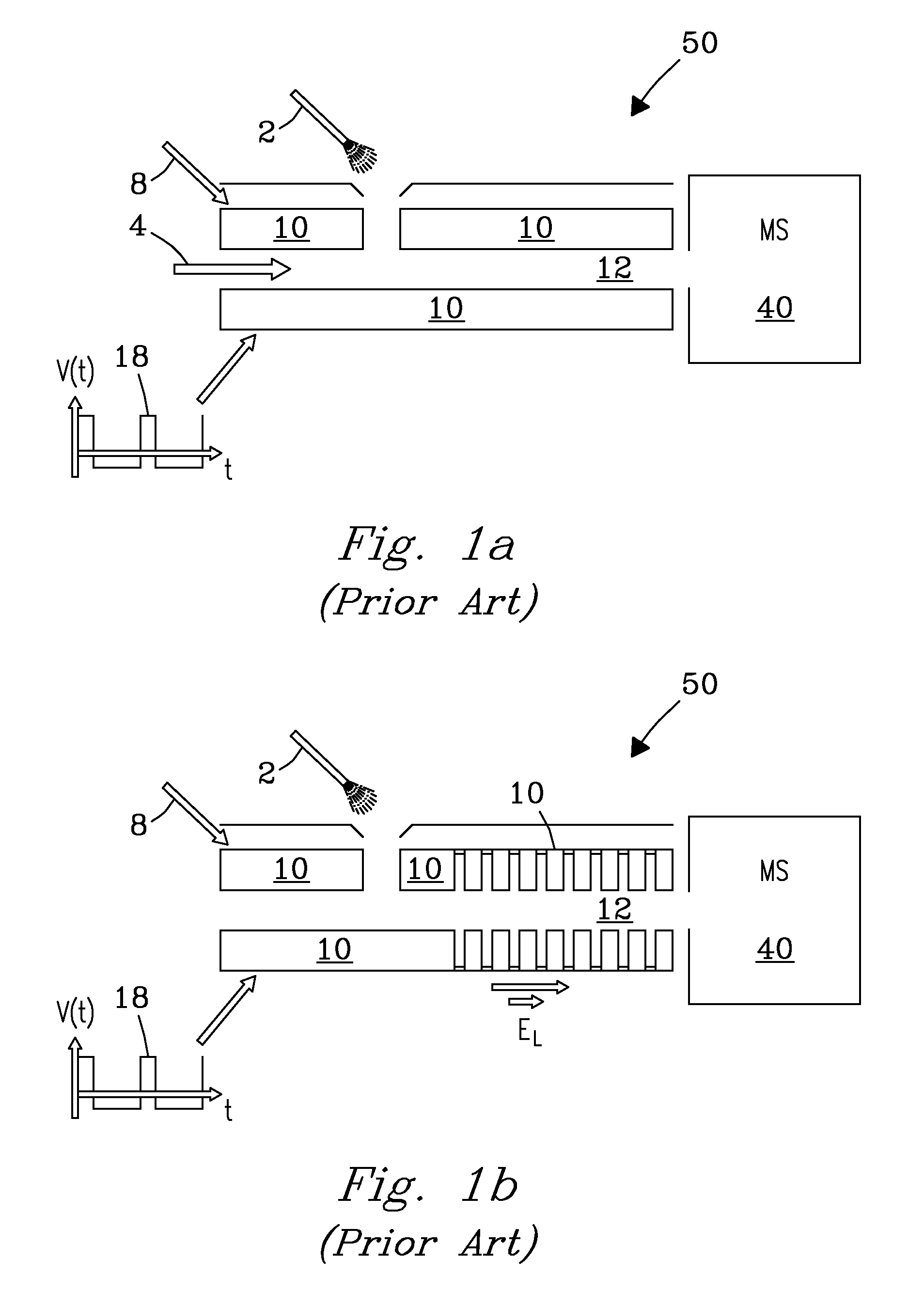 Platform for field asymmetric waveform ion mobility spectrometry with ion propulsion modes employing gas flow and electric field