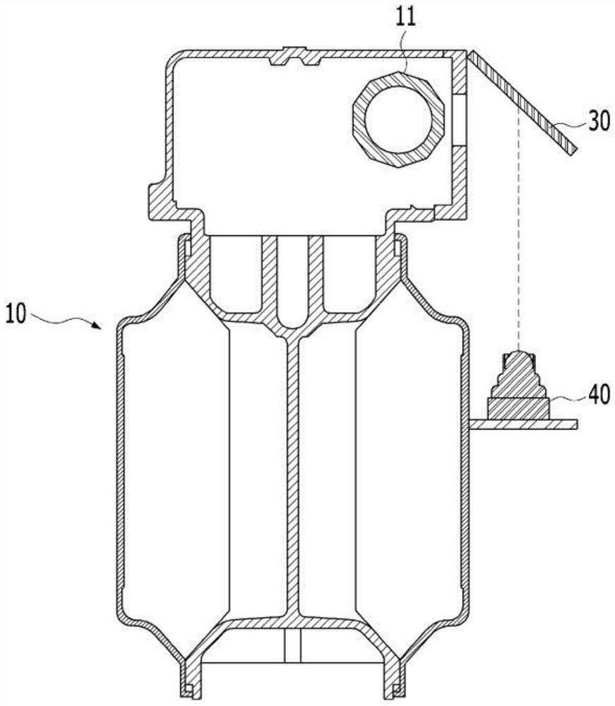 Remote gas meter reading device