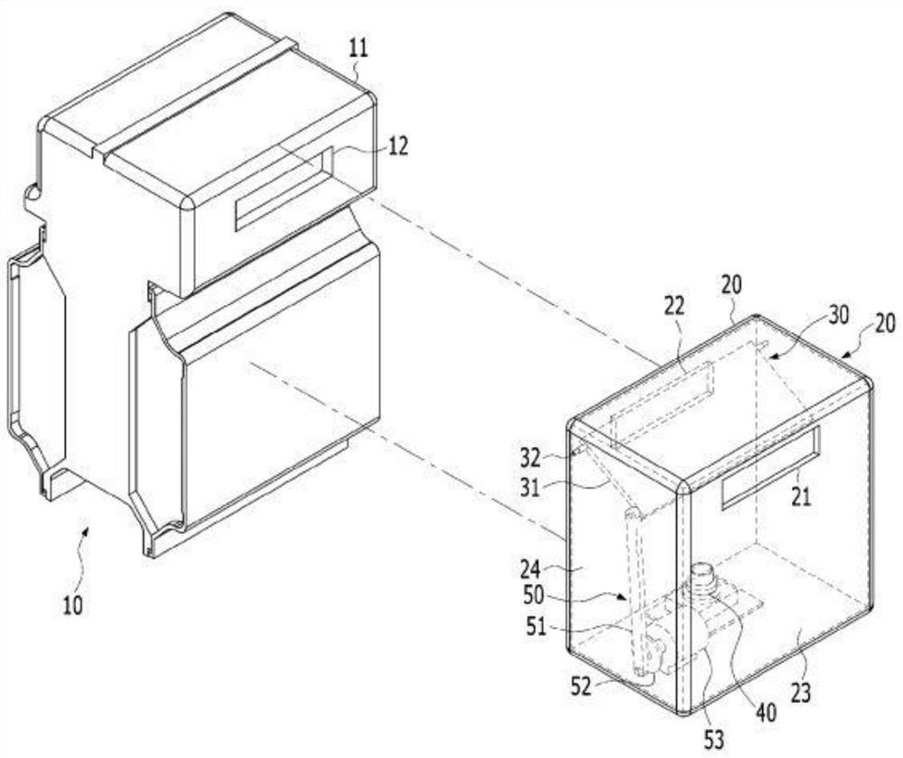 Remote gas meter reading device