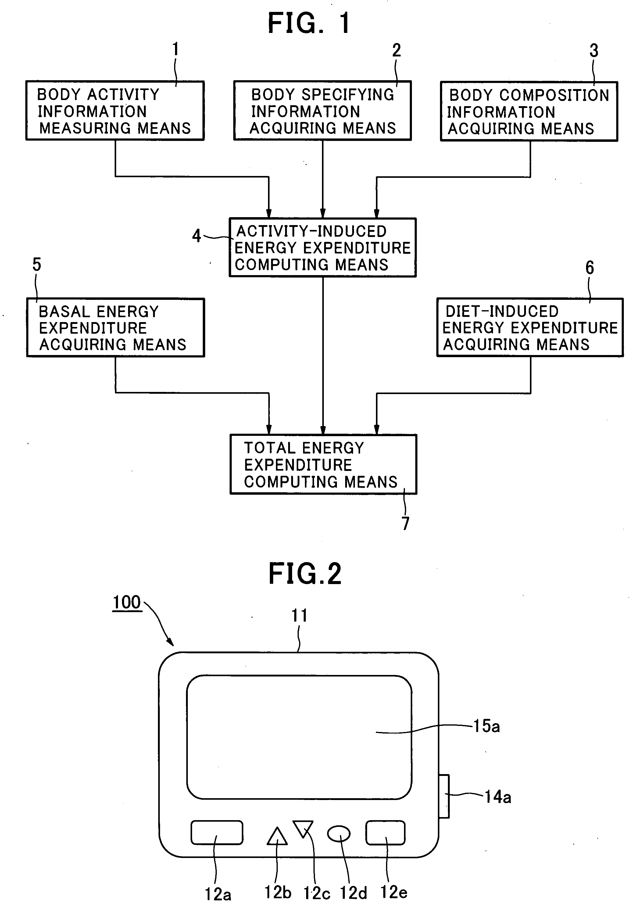 Activity-induced energy expenditure estimating instrument
