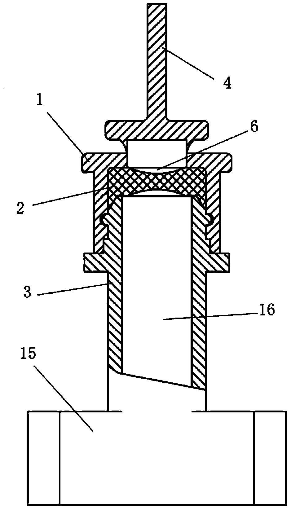 Infusion combined cover with single folded handle and without inner cover, interface, and preparation method thereof