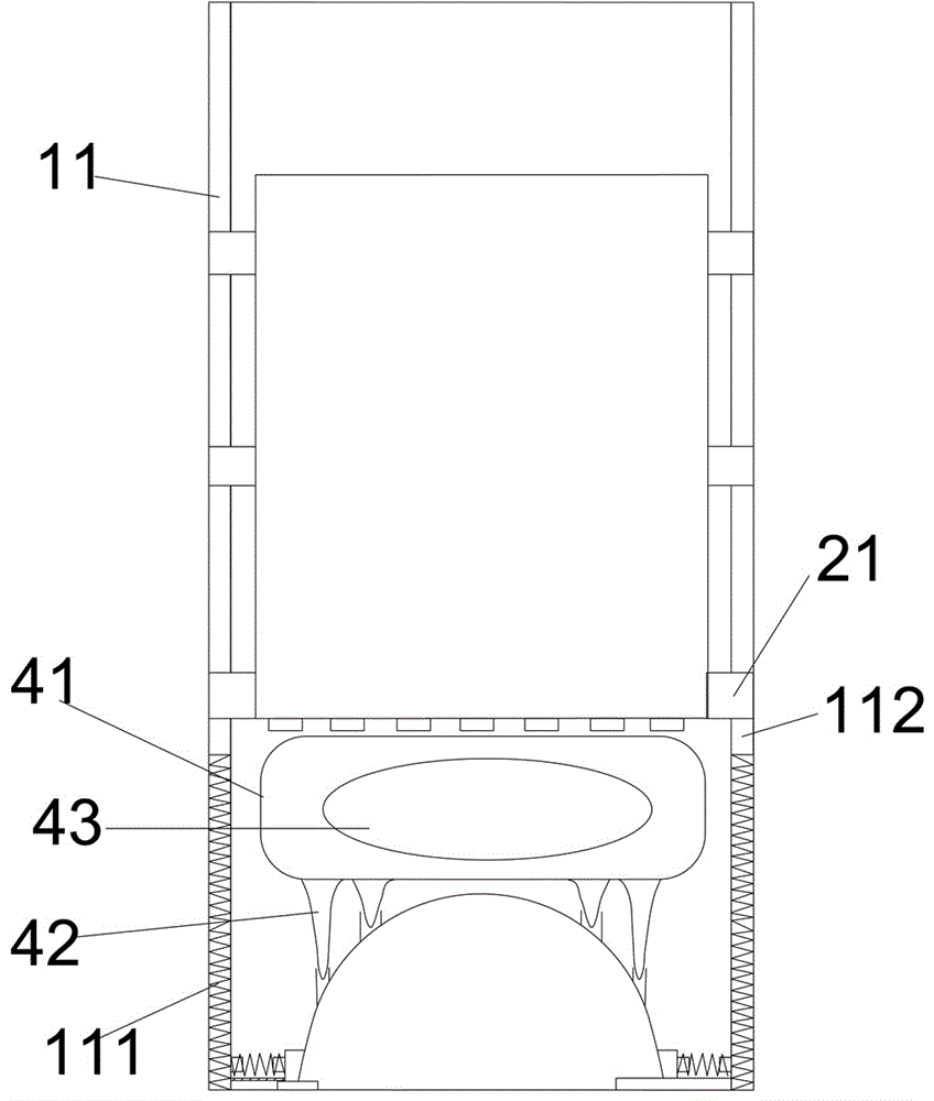 High-safety lifting elevator