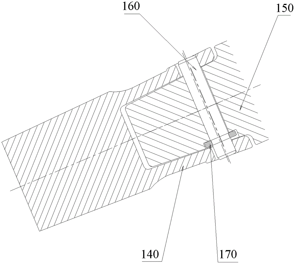 Excavator and bucket tooth connection structure thereof