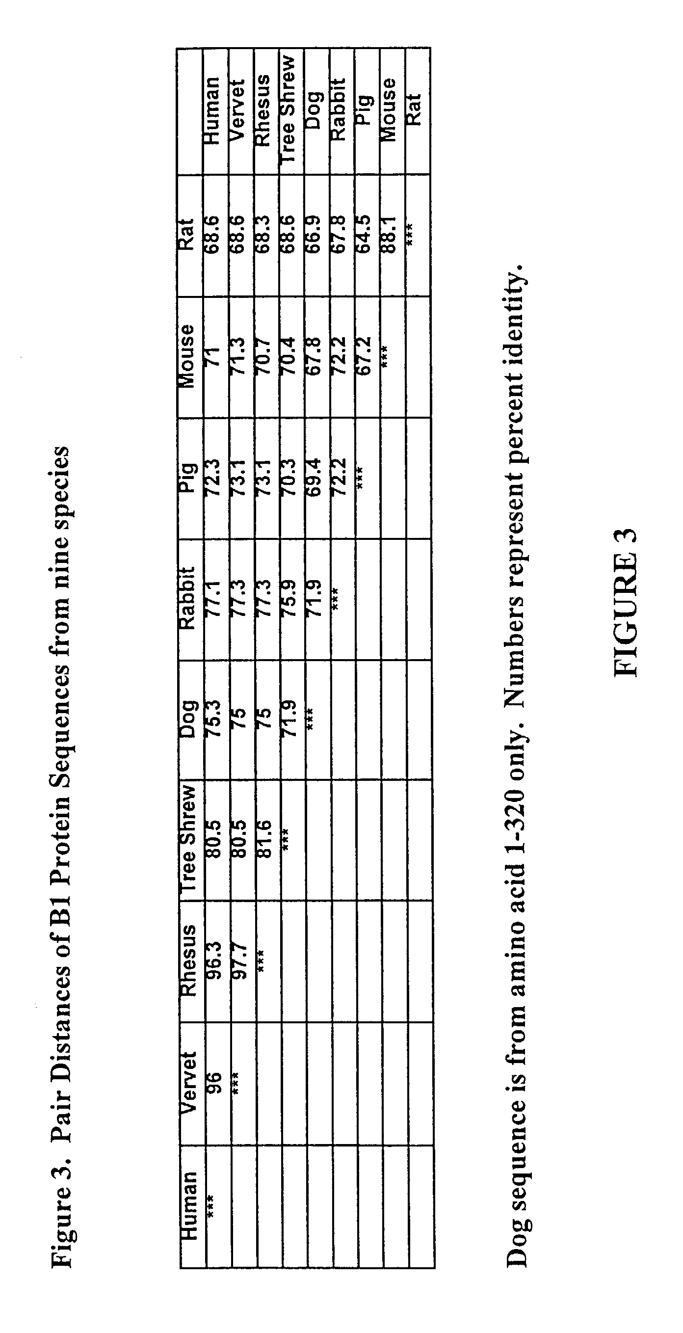 Orthologues of human receptors and methods of use