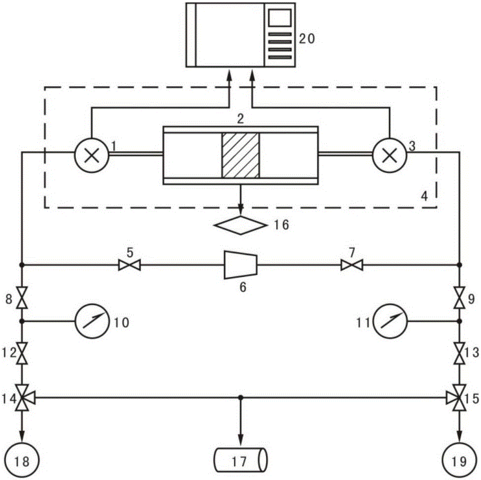 Apparatus and method for automatic detection on diffusion coefficient of hydrocarbons in rock at high temperature under high pressure