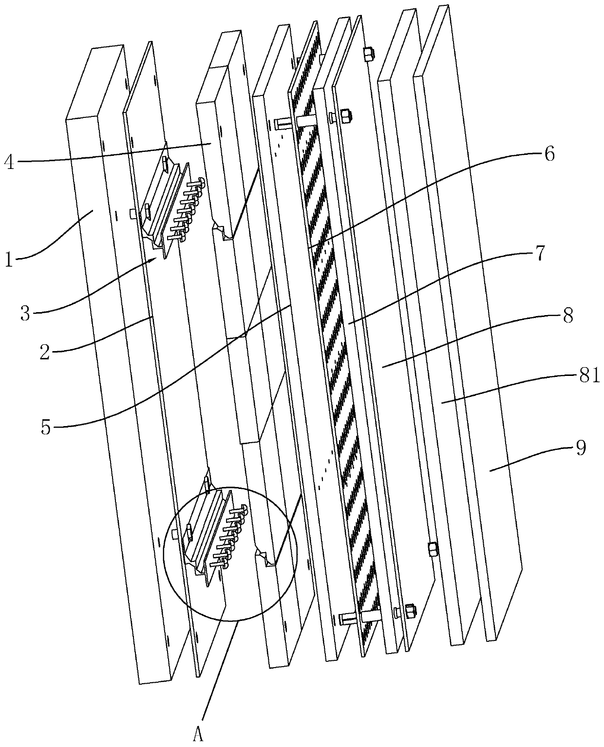 Construction method of heat-preservation outer wall