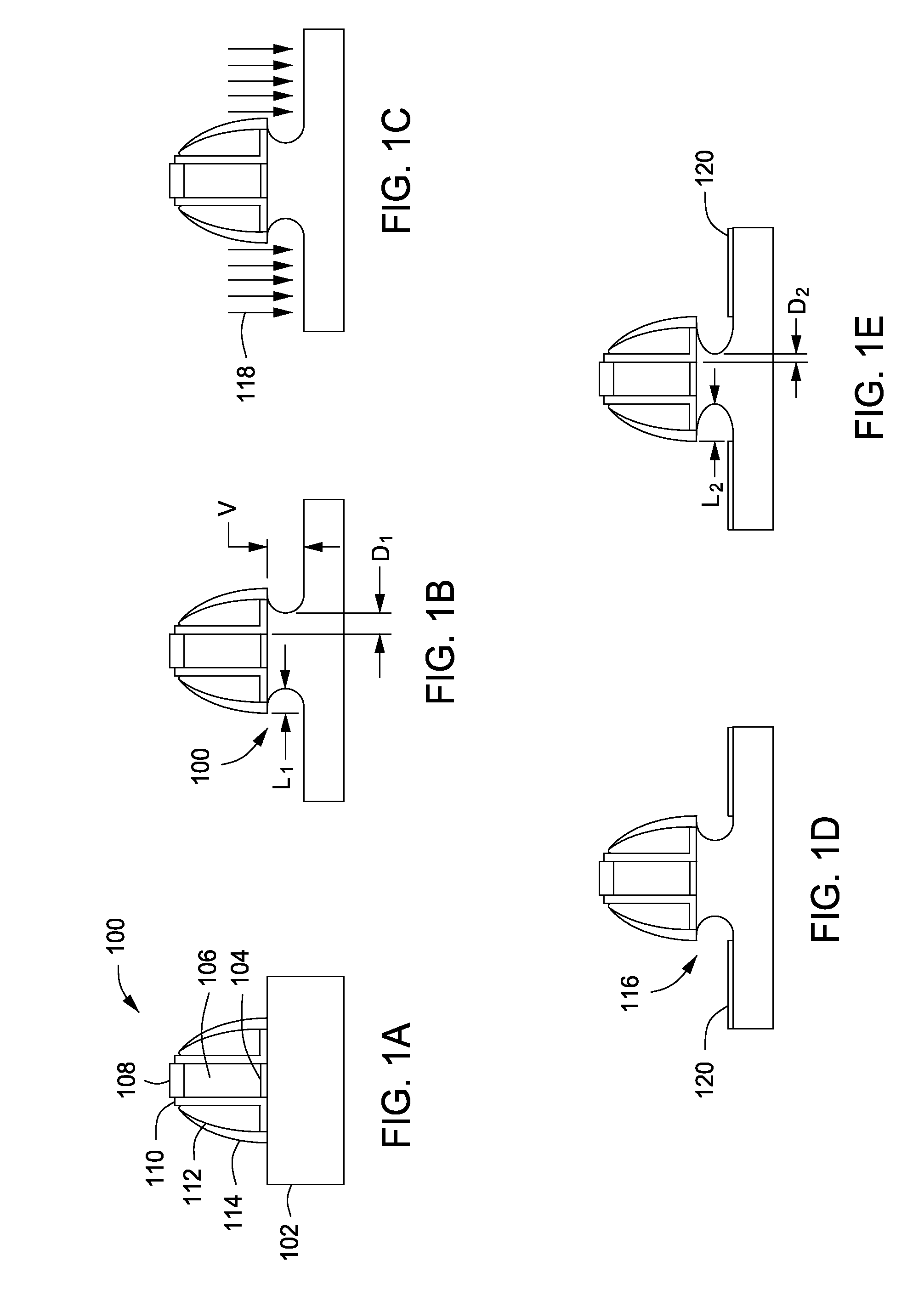 Method for recess etching